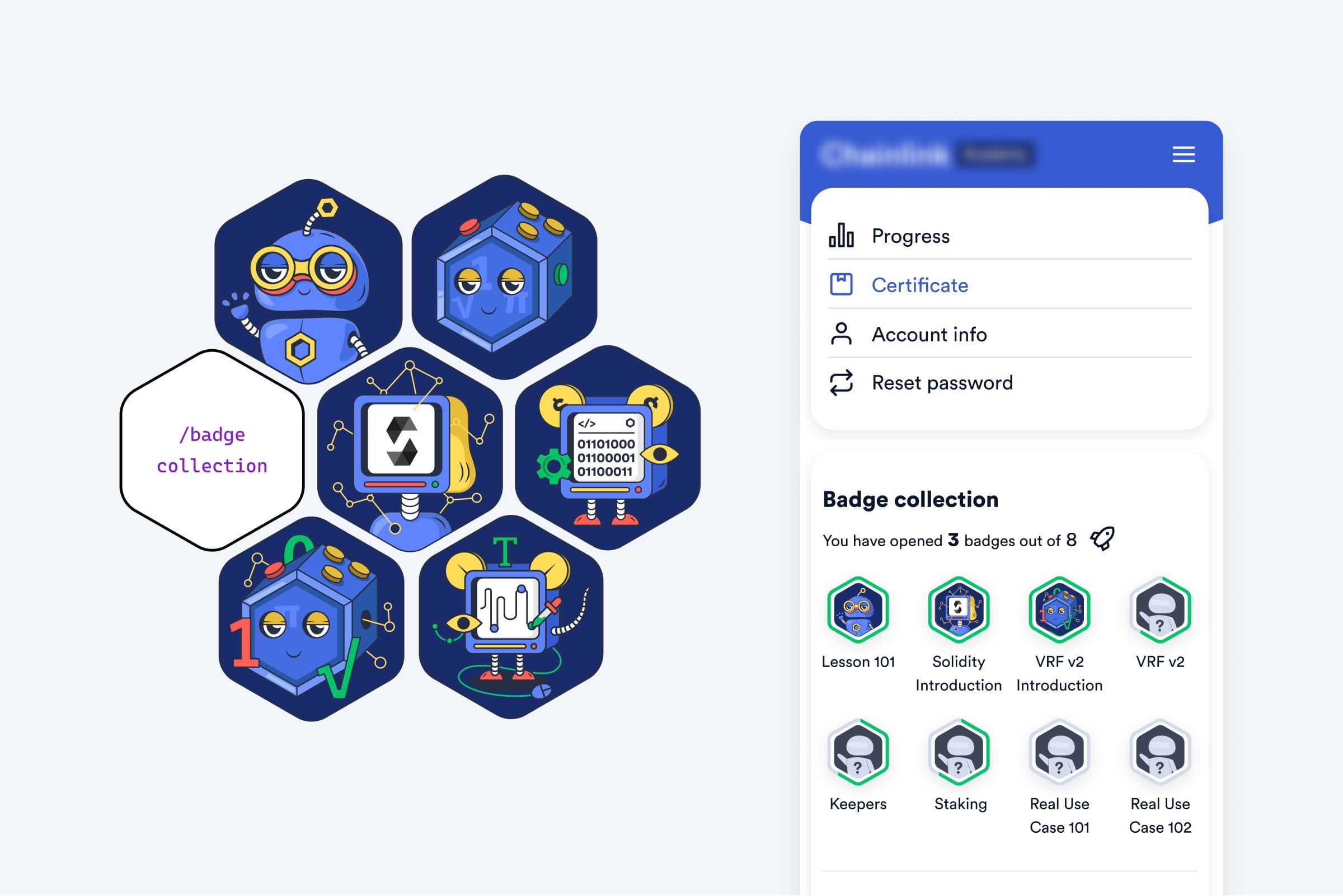 achievement badges